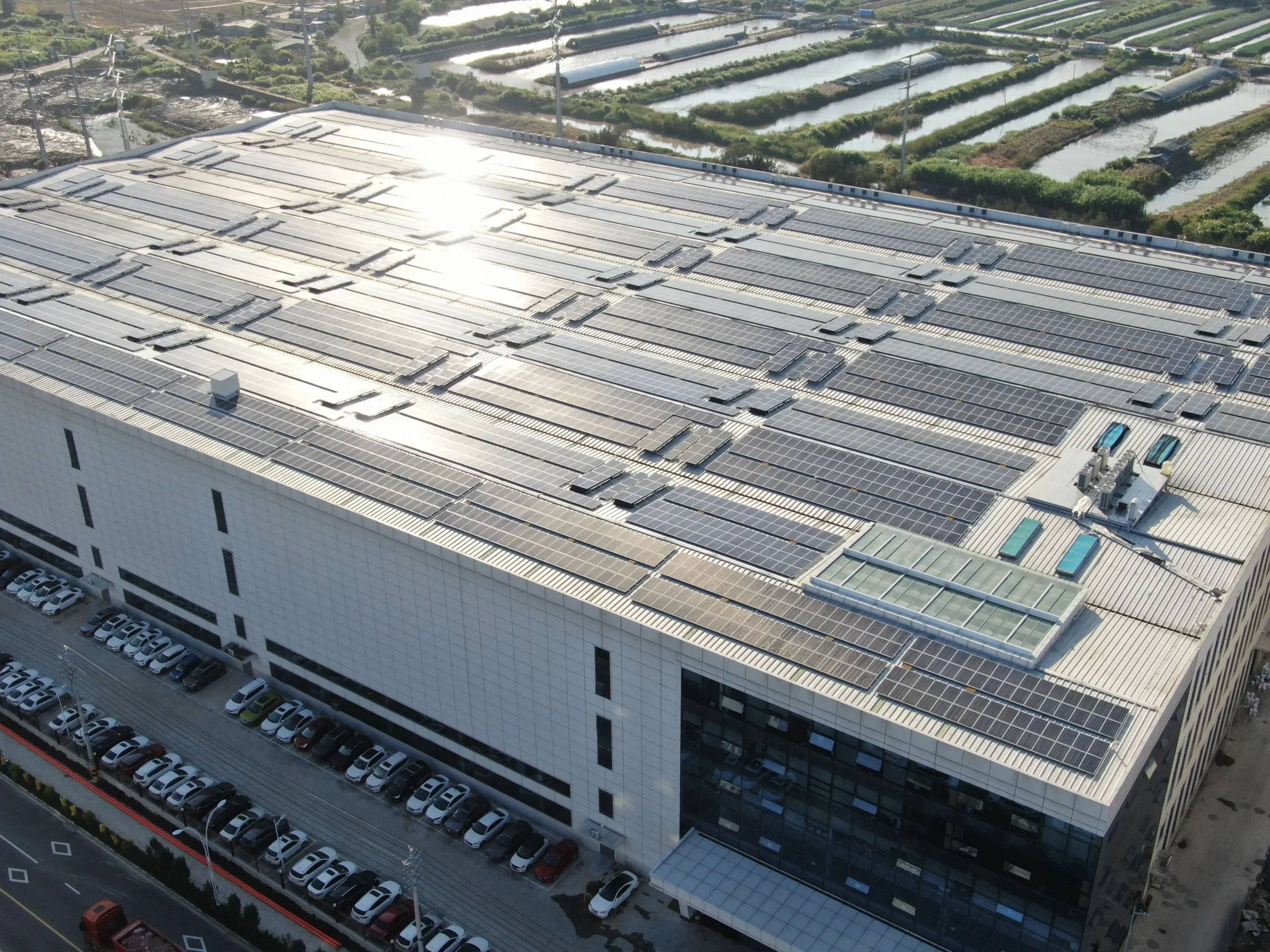 Sowineco's factory aerial view